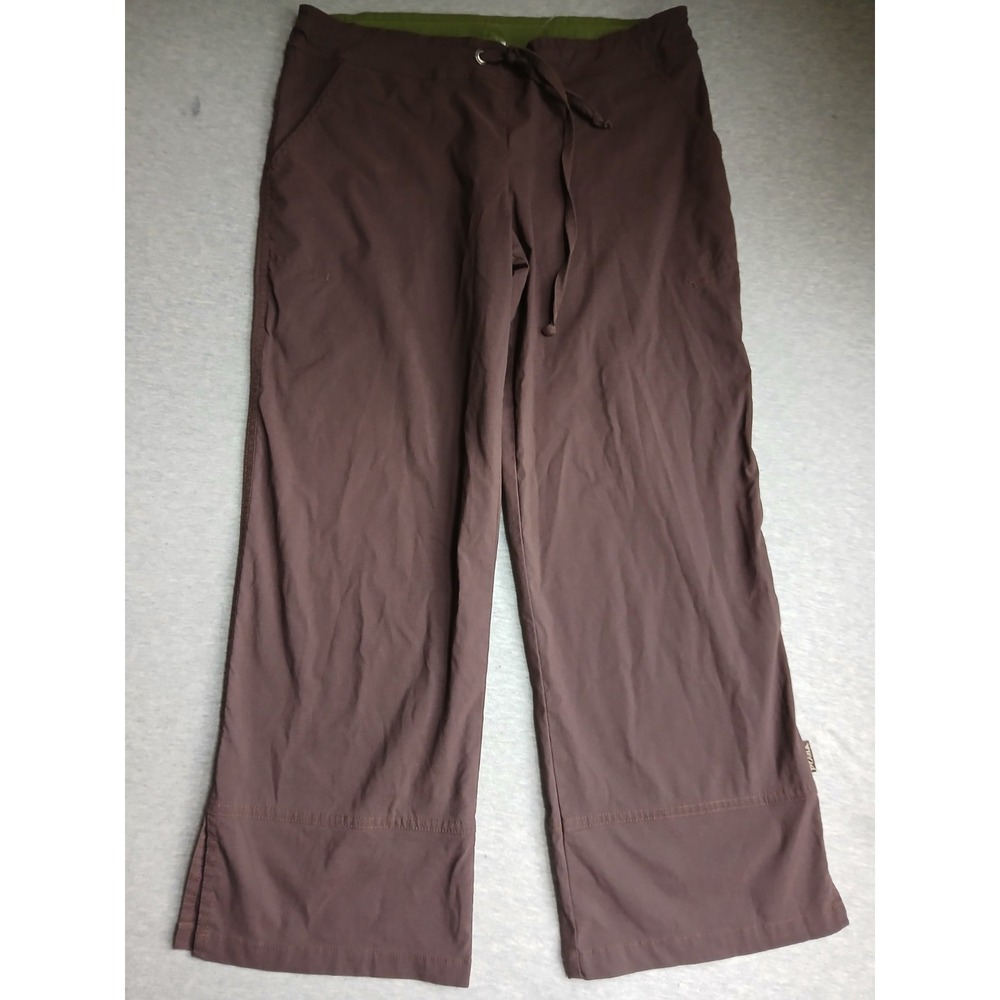 Prana Pants Womens Small Cropped Capri Hiking Outdoor Wicking Gorpcore Vintage